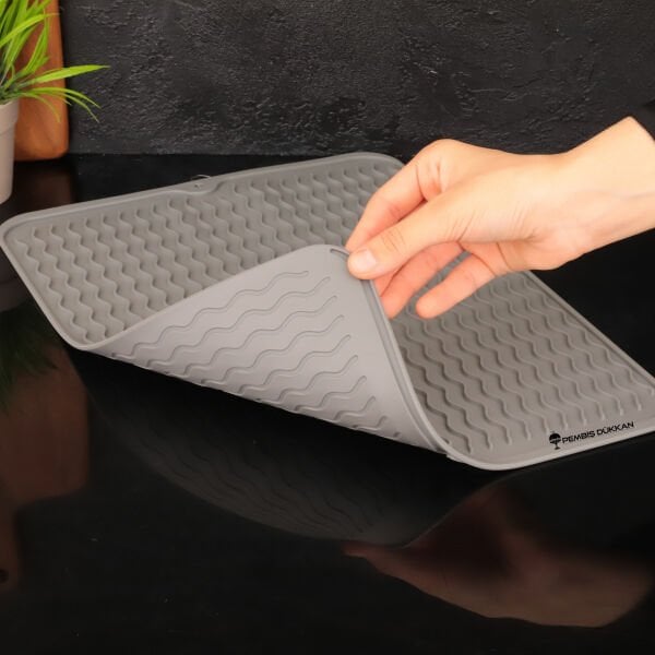 GRİ SİLİKON KULLAN KALDIR, BULAŞIK MATI (THN76262)