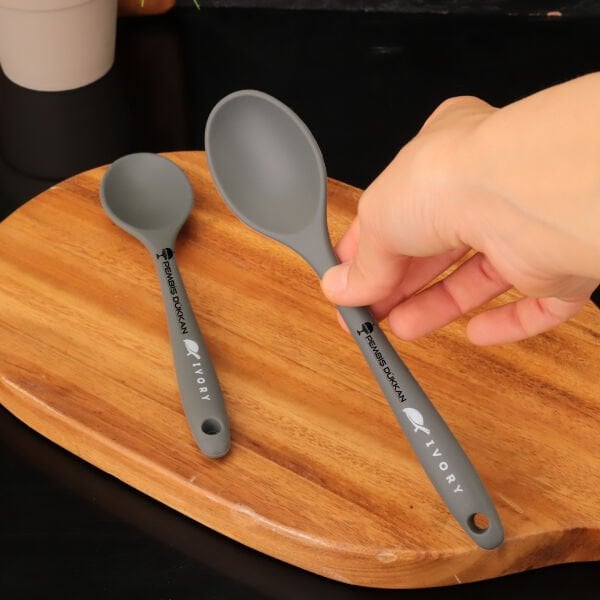 İVY SİLİKON MİNİ DERİN KAŞIK GRİ  (SL150)