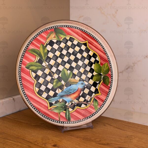 32CM PARADİSE EMAYE SUNUM TEPSİ