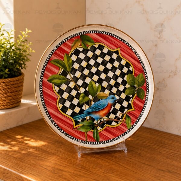 PARADİSE EMAYE 32CM SUNUM TEPSİ