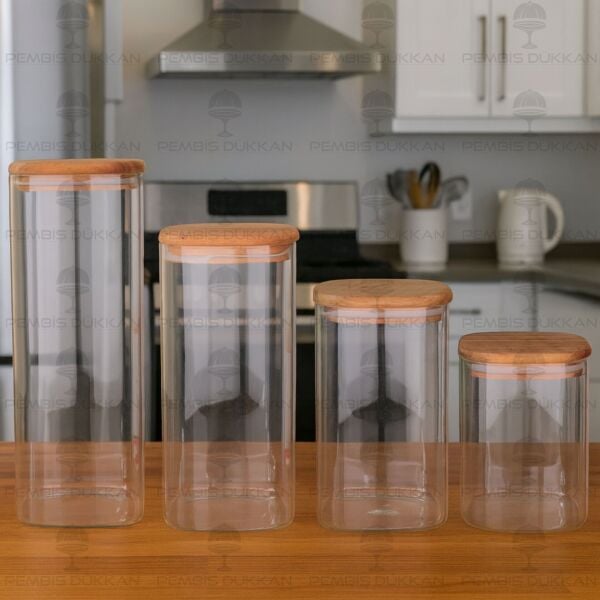 4LÜ KAREN ERZAK KAVANOZ SET (BOR055-056-057-058)