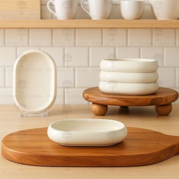 1 ADET VENTO KÜÇÜK OVAL TABAK (900326)