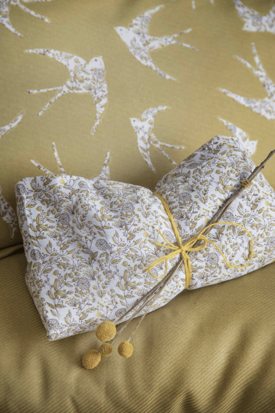 FREELY BAMBU TEK KİŞİLİK PİKE TAKIMI - OLİVE