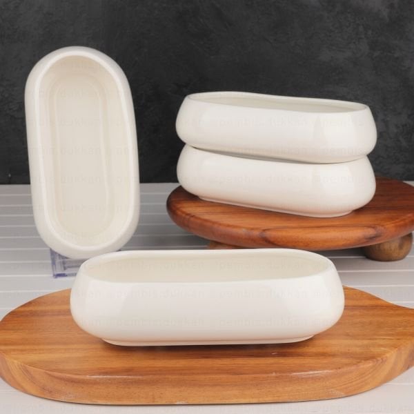 1 ADET VENTO OVAL DERİN TABAK (900336)