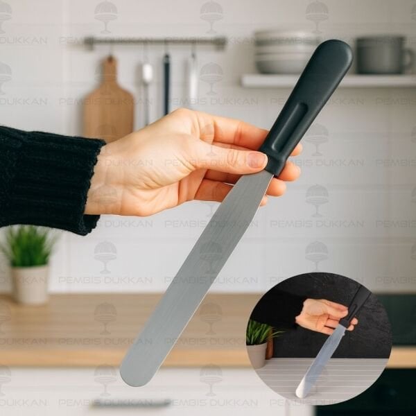 İVY ÇELİK PASTA SPATULASI (PST208)