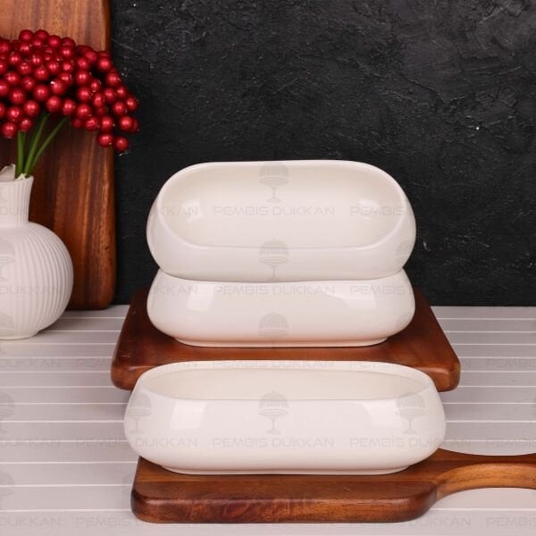 1 ADET VENTO Paçi OVAL PORSELEN DERİN KAHVALTILIK & MEZE KASE (900336)