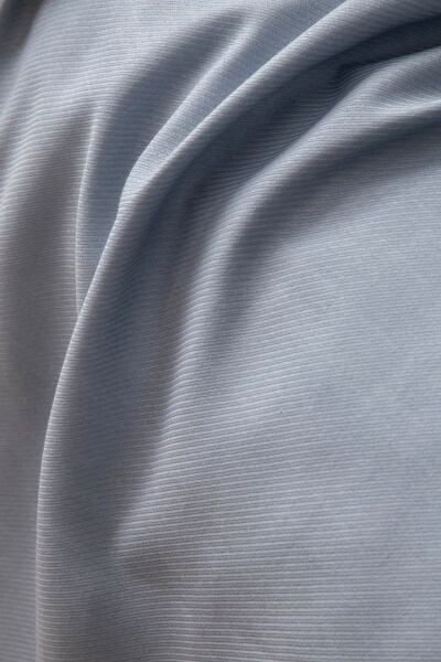 TANYA BAMBU ÇİFT KİŞİLİK PİKE TAKIMI - İNDİGO