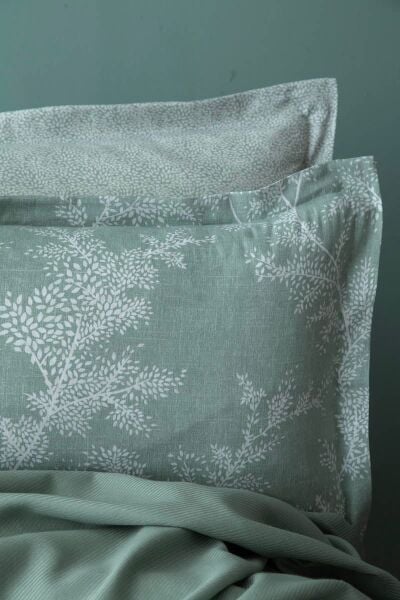 TANYA BAMBU ÇİFT KİŞİLİK PİKE TAKIMI - ADAÇAYI