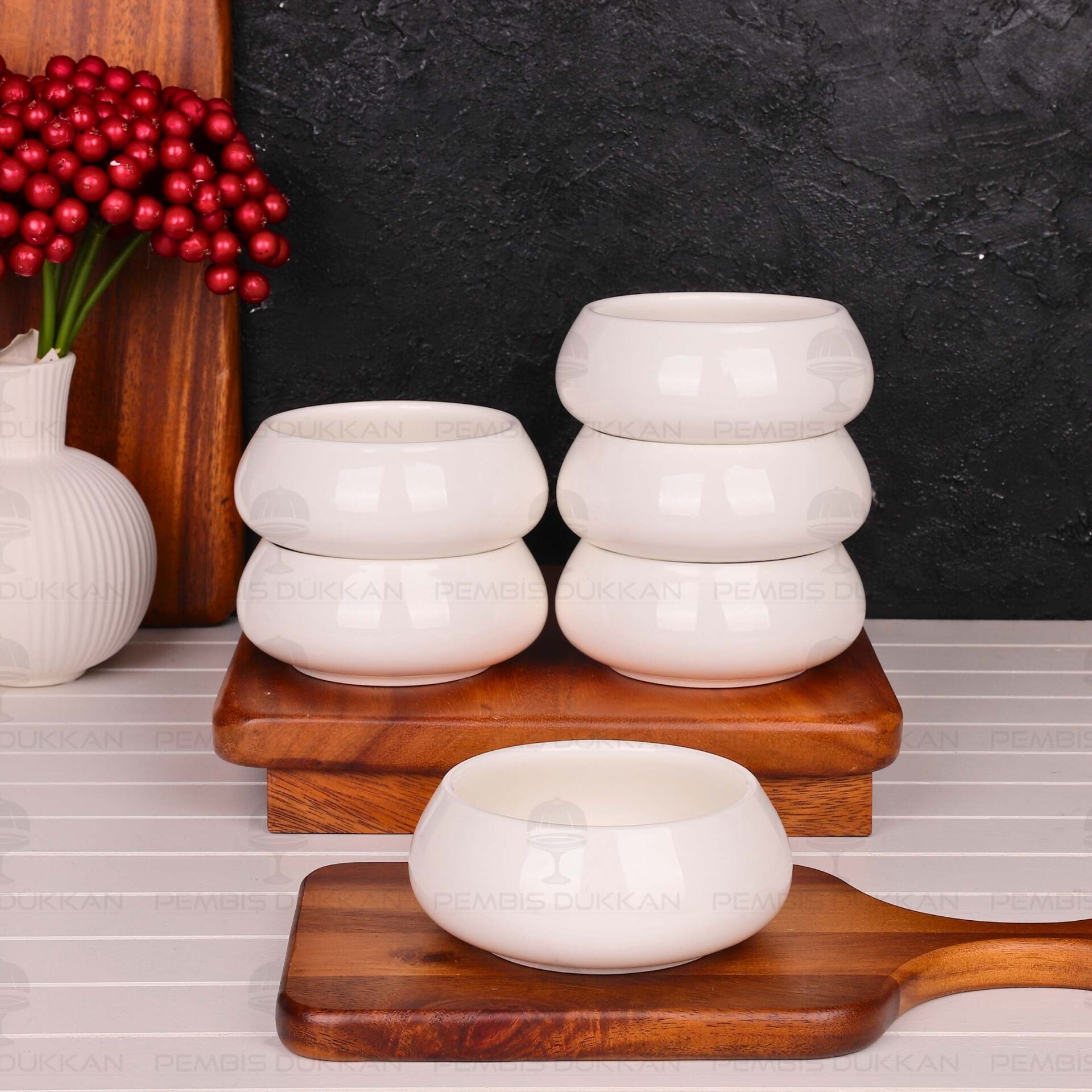 1 ADET VENTO Paçi 11.5CM PORSELEN ÇORBA & KAHVALTILIK KASE (900321)