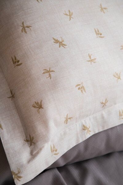 NOBLE BAMBU ÇİFT KİŞİLİK PİKE TAKIMI - GRİ