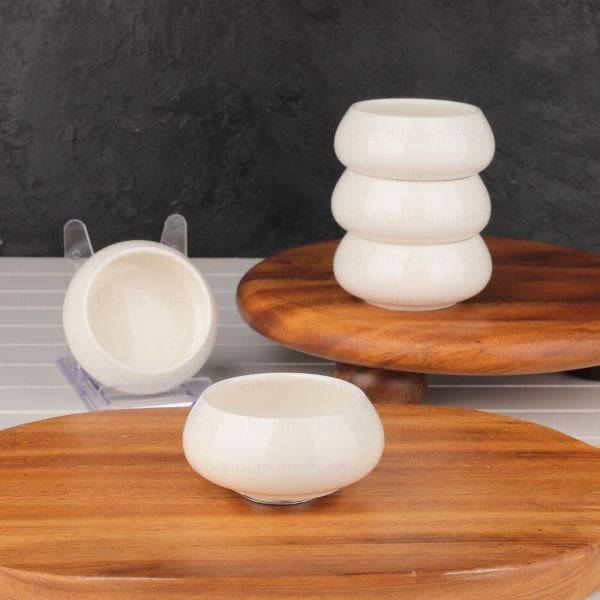 1 ADET VENTO YUVARLAK 8.6 CM MİNİ SOSLUK & ÇEREZ KASE (900319)