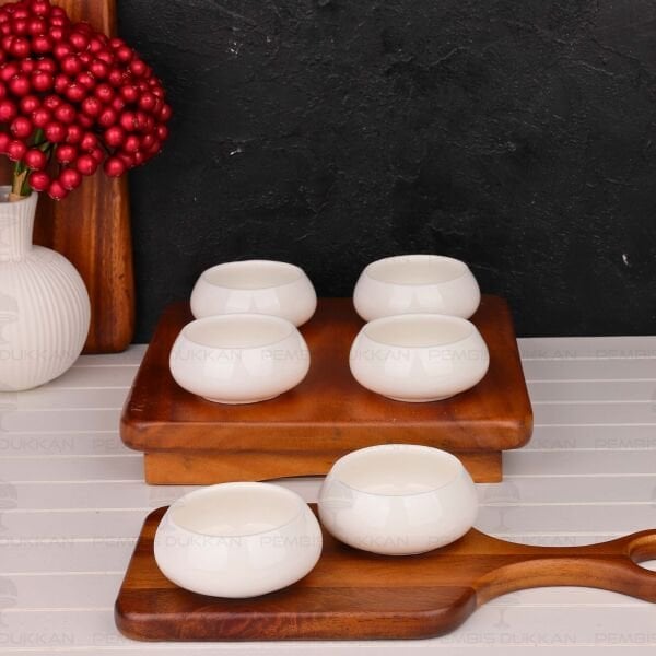 1 ADET VENTO Paçi 8.5CM PORSELEN KÜÇÜK REÇEL KASE (900319)