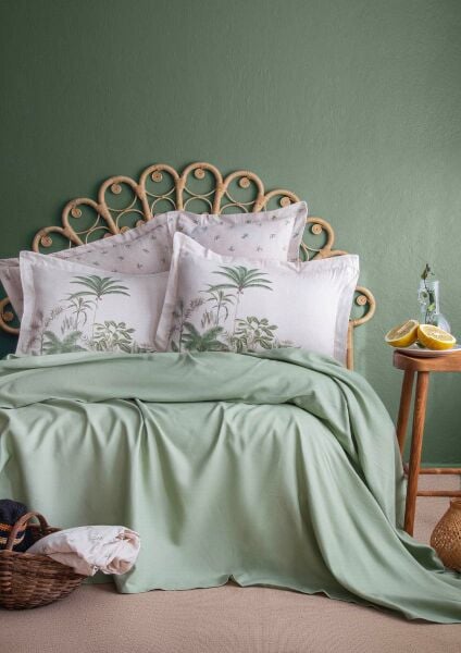 NOBLE BAMBU ÇİFT KİŞİLİK PİKE TAKIMI - ADAÇAYI