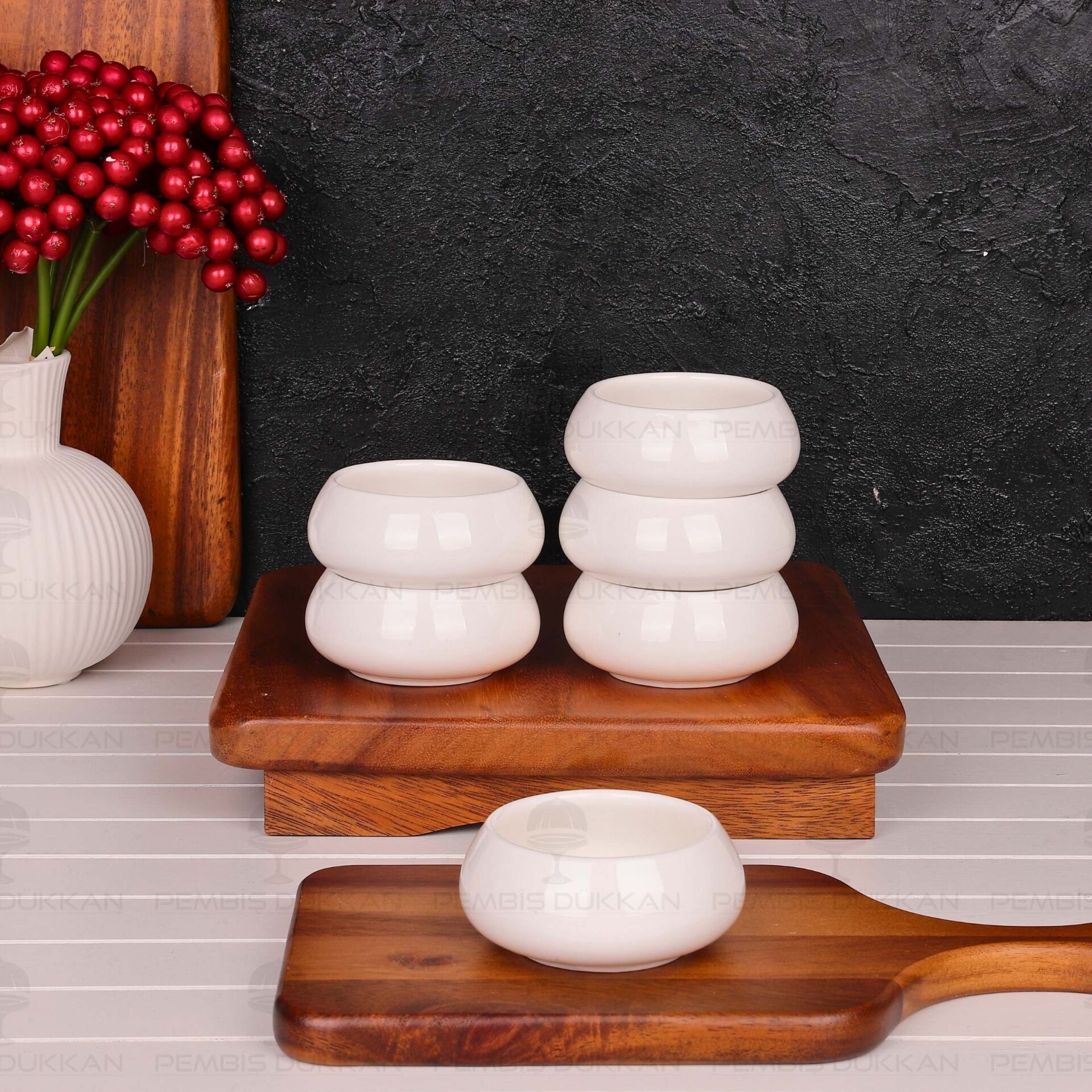 1 ADET VENTO Paçi 8.5CM PORSELEN KÜÇÜK REÇEL KASE (900319)