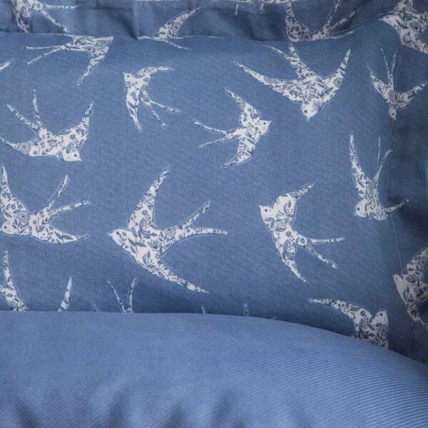 Freely Bambu Indigo Tek Kişilik Pike Takımı