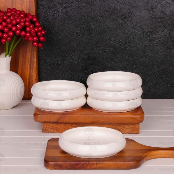 1 ADET VENTO Paçi 13CM PORSELEN DÜZ KAHVALTILIK  KASE (900331)