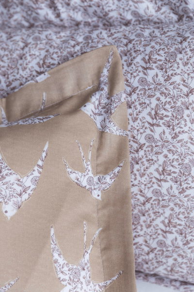 FREELY BAMBU TEK KİŞİLİK PİKE TAKIMI - BEJ