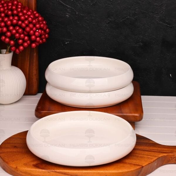 1 ADET VENTO Paçi 21.5CM PORSELEN MASA ORTASI SALATA & MEZE SERVİS (900335)