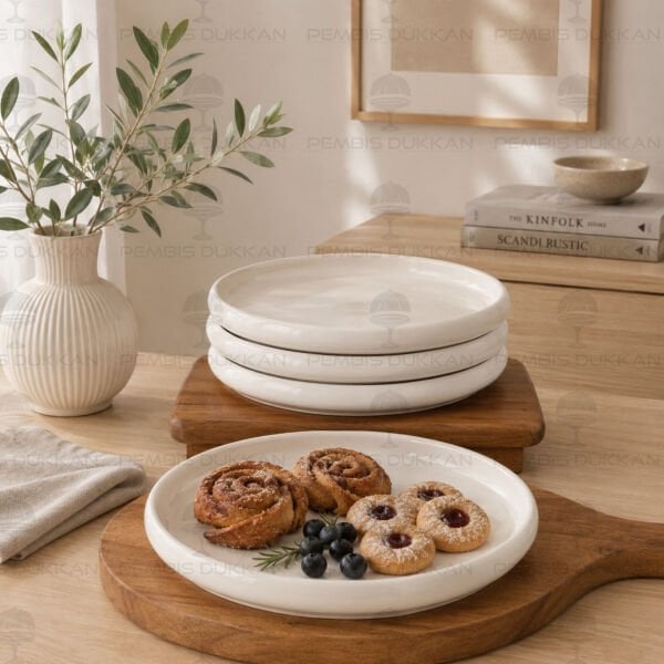 1 ADET VENTO Paçi 23.7CM PORSELEN BİREYSEL KAHVALTI SERVİS (900329)
