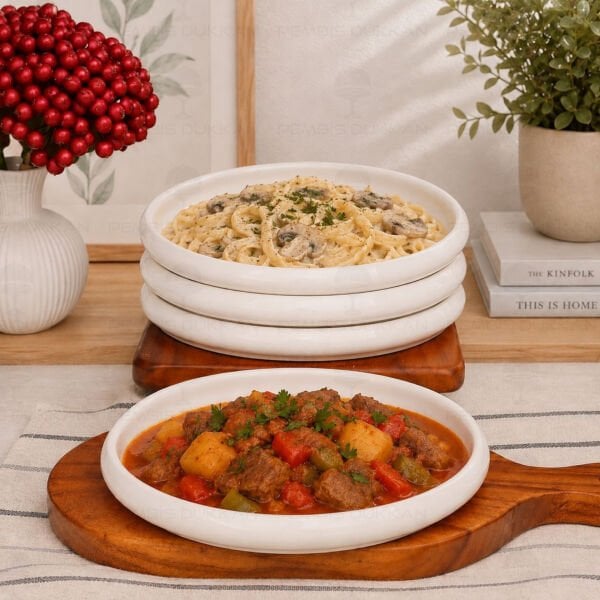 1 ADET VENTO Paçi 26.5CM PORSELEN YEMEK & KAHVALTI SERVİS (900334)