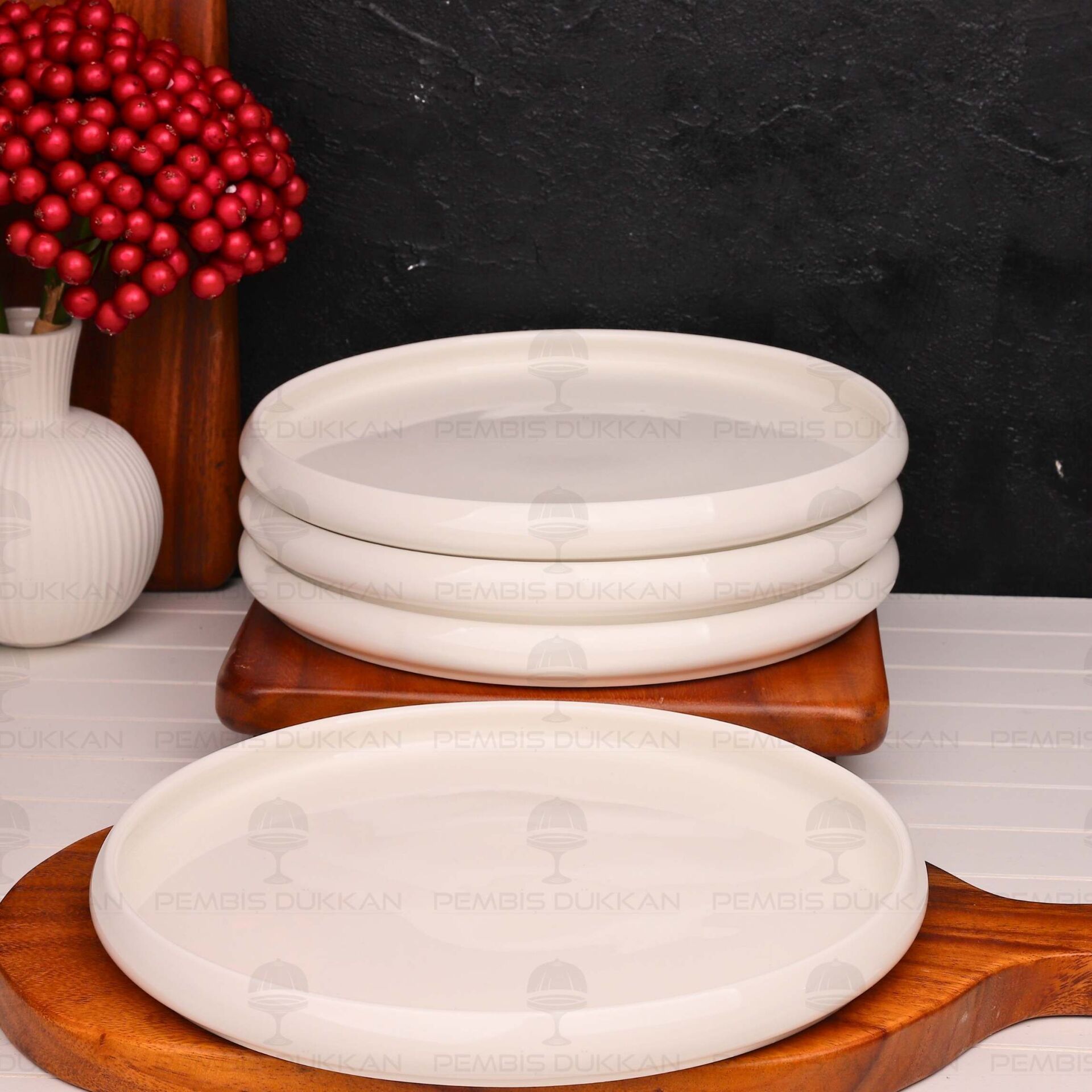 1 ADET VENTO Paçi 26.5CM PORSELEN YEMEK & KAHVALTI SERVİS (900334)