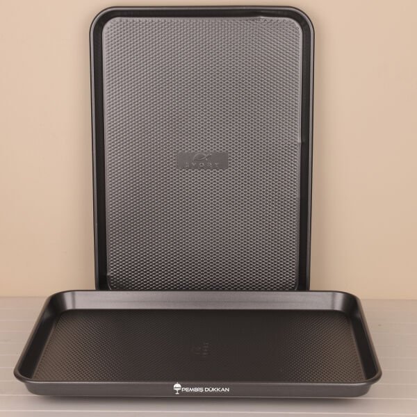 DİKDÖRTGEN BASIK FIRIN TEPSİSİ 45x32CM (EKK25)