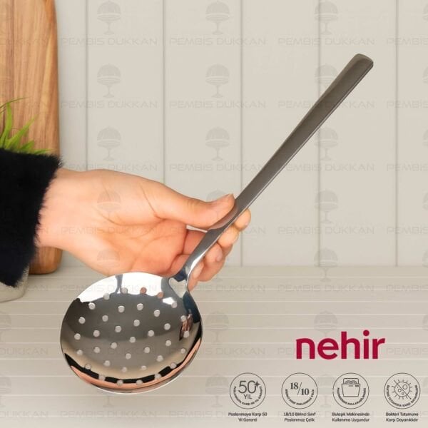 NEHİR DALYAN PASLANMAZ ÇELİK SERVİS KEVGİR