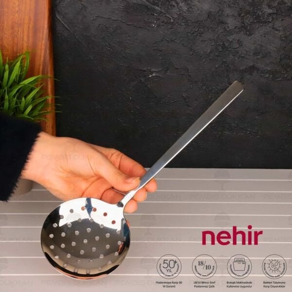 NEHİR DALYAN PASLANMAZ ÇELİK SERVİS KEVGİR