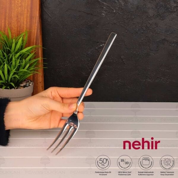 NEHİR DALYAN PASLANMAZ ÇELİK SERVİS ÇATALI