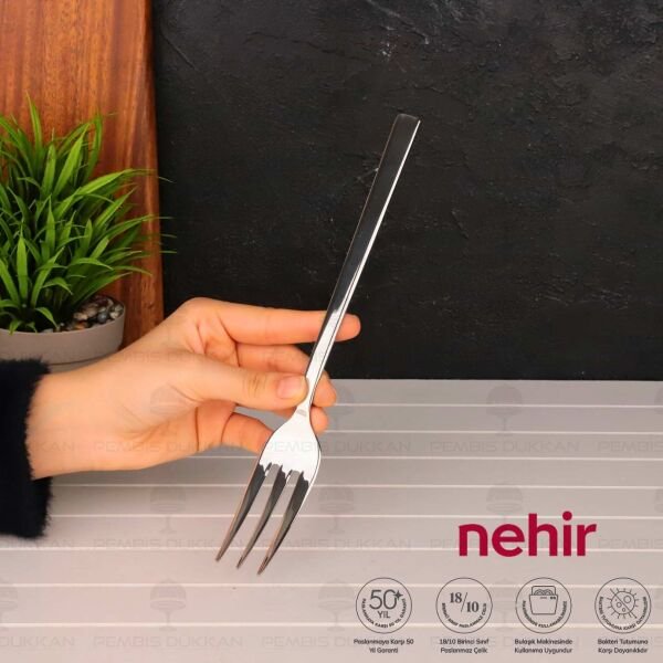 NEHİR DALYAN PASLANMAZ ÇELİK SERVİS ÇATALI