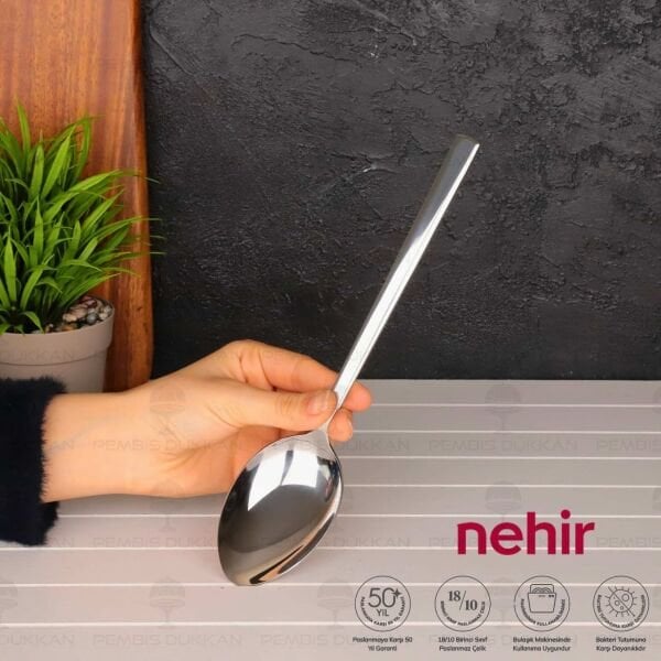 NEHİR DALYAN PASLANMAZ ÇELİK SERVİS KAŞIĞI