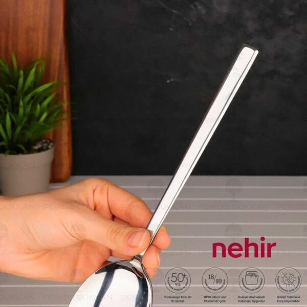 NEHİR DALYAN PASLANMAZ ÇELİK SERVİS KAŞIĞI