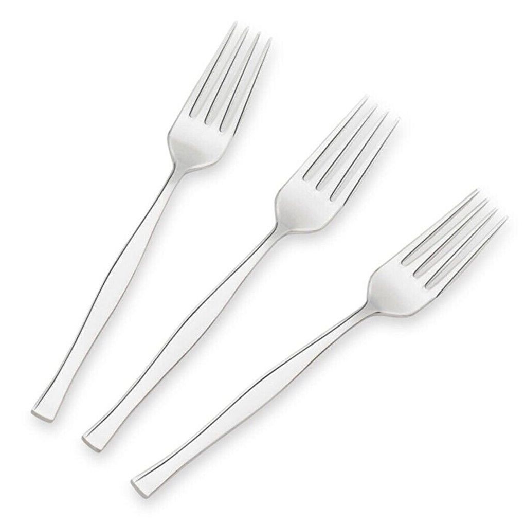 6LI NEHİR ZARİF PASLANMAZ ÇELİK YEMEK ÇATALI