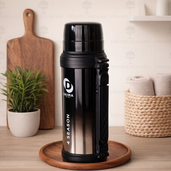 DAIMA 4SEASON 1800ML SİYAH TERMOS