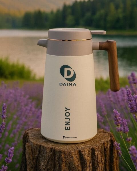 DAIMA ENJOY 1680 ML BEYAZ TERMOS