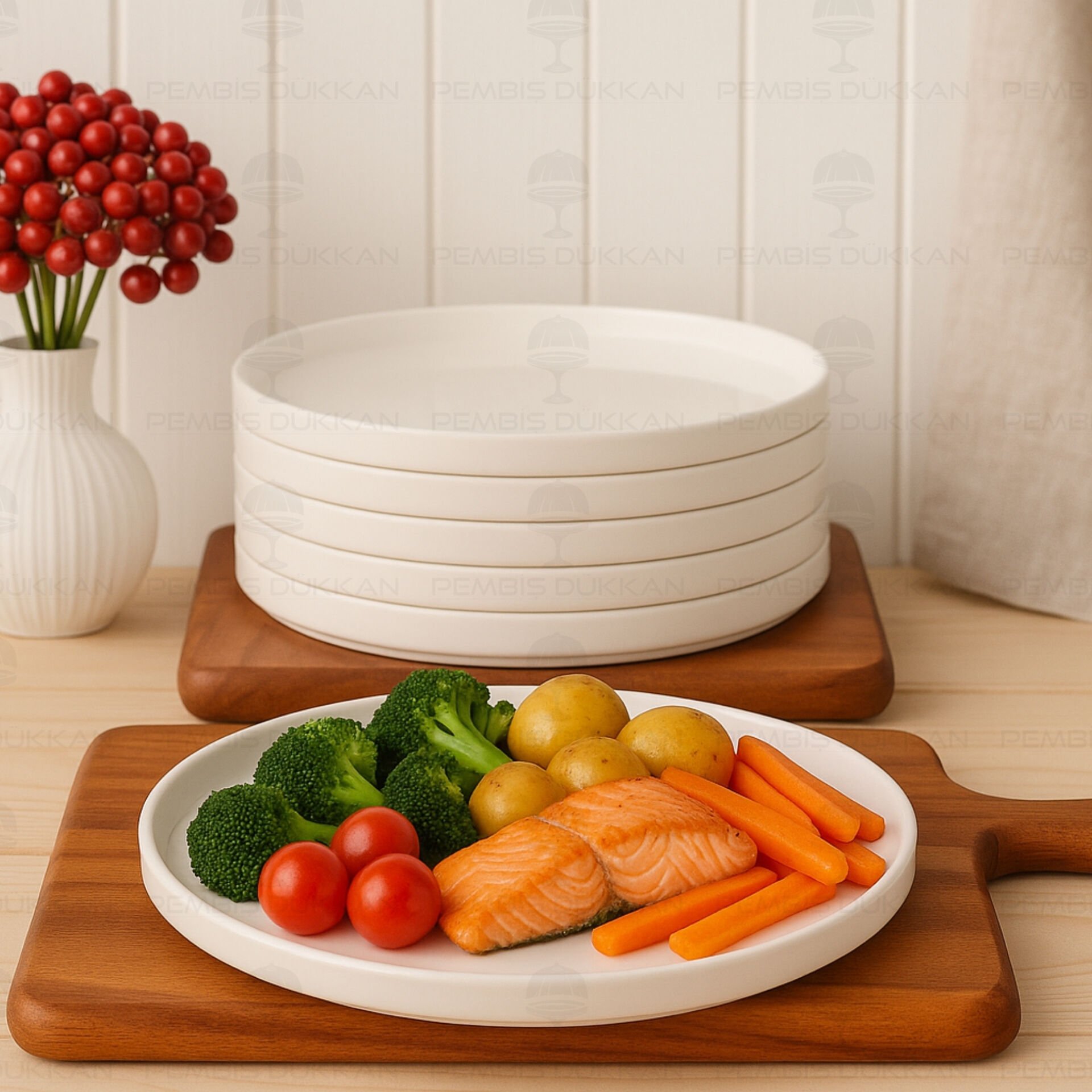 1 ADET CAPİTAL 26.7CM PORSELEN YEMEK & KAHVALTI SERVİS (19-026-10.5)﻿