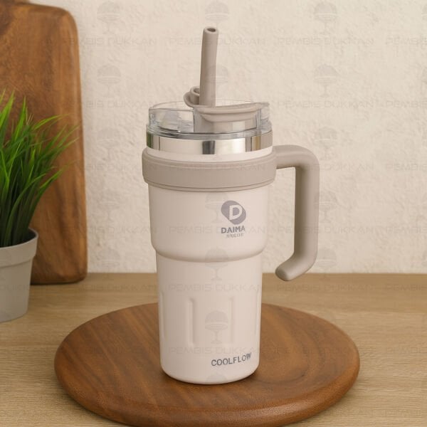 DAIMA COOLFLOW 780 ML KREM TERMOS & MATARA