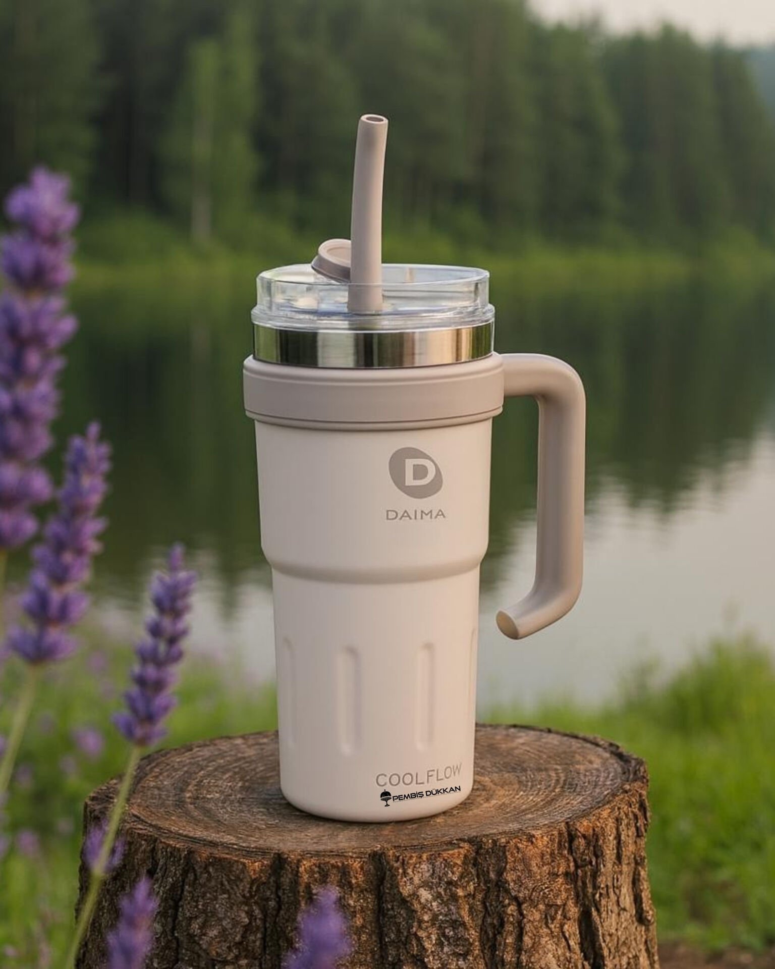 DAIMA COOLFLOW 780 ML KREM TERMOS & MATARA