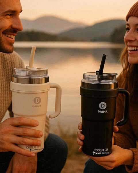 DAIMA COOLFLOW 780 ML KREM TERMOS & MATARA