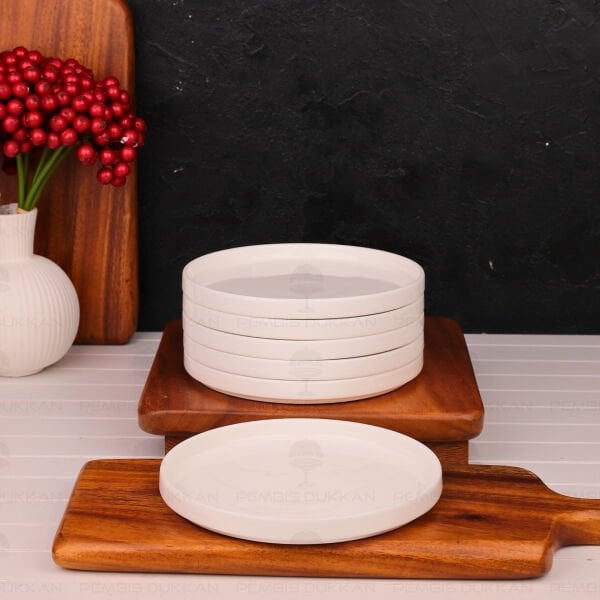 1 ADET CAPİTAL 18CM PORSELEN TATLI TABAĞI (19-026-7)