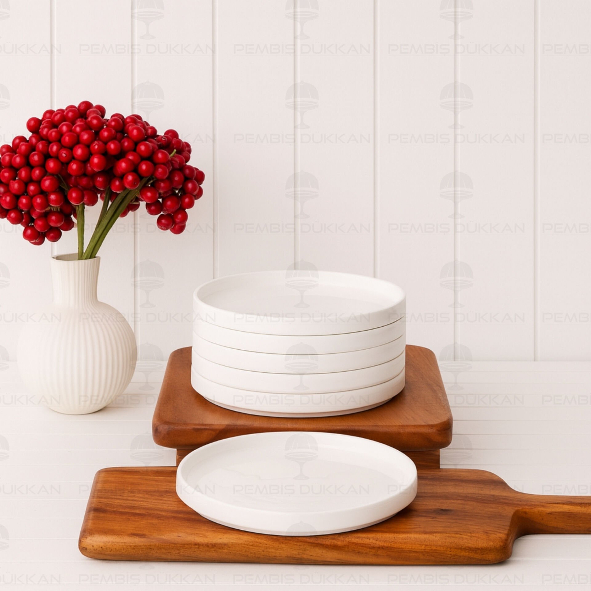 1 ADET CAPİTAL 18CM PORSELEN TATLI TABAĞI (19-026-7)