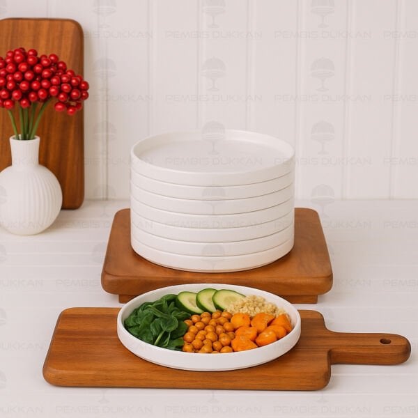 1 ADET CAPİTAL 18CM PORSELEN TATLI TABAĞI (19-026-7)