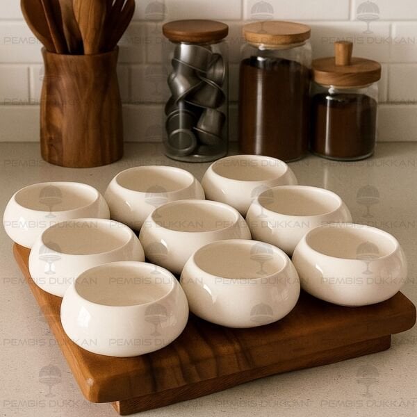 VENTO PORSELEN & AKASYA AYAKLI KOMBİN SET NO 22