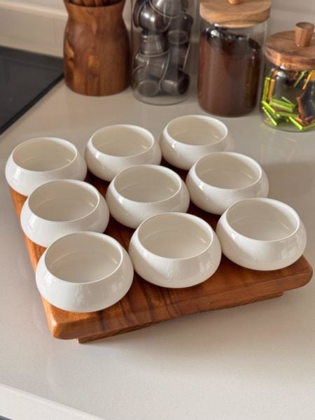 VENTO MASA ORTASI AKASYA STANDLI, REÇELLİK KOMBİN SET 7 (AKS139)