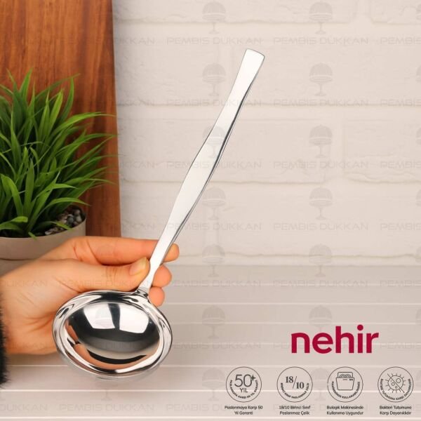 NEHİR ZARİF PASLANMAZ ÇELİK SERVİS KEPÇE