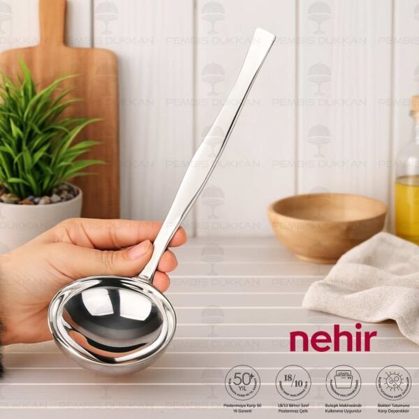 NEHİR ZARİF PASLANMAZ ÇELİK SERVİS KEPÇE