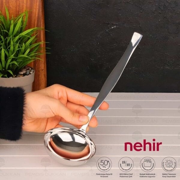 NEHİR ZARİF PASLANMAZ ÇELİK SERVİS KEPÇE