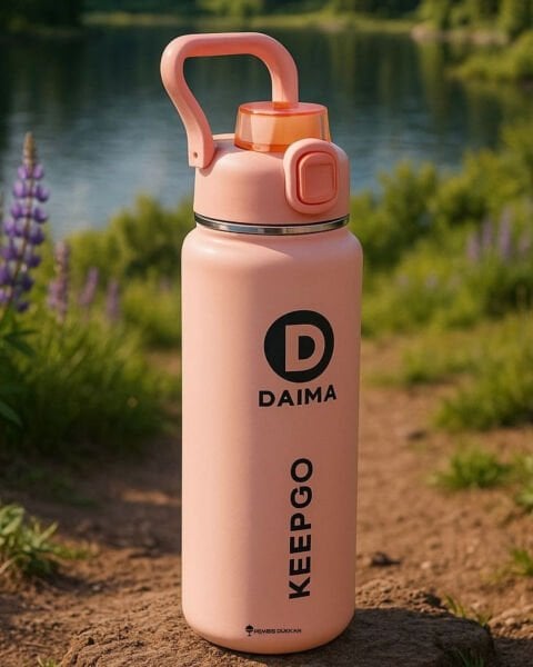 Daıma Keep Go 750 Ml Pembe Termos & Matara