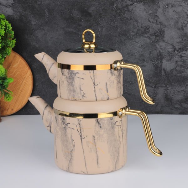 KREM OOLONG GRANİT ÇAYDANLIK