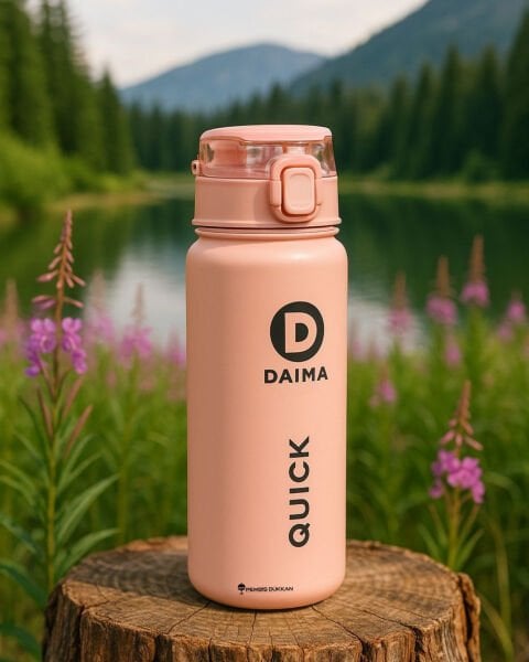 DAIMA QUİCK 650 ML PEMBE TERMOS & MATARA